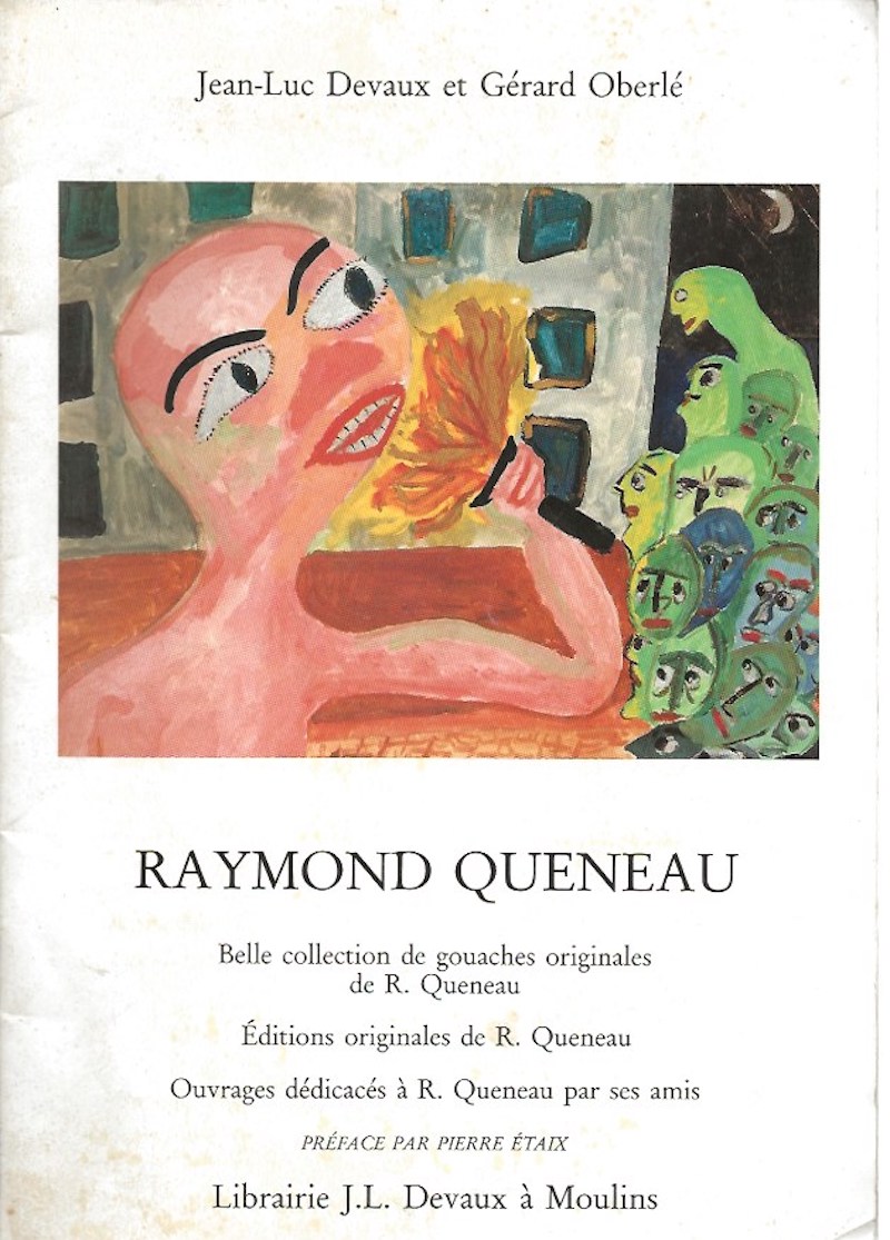 Raymond Queneau - belle collection de gouaches originales by Bowden, Ann introduces