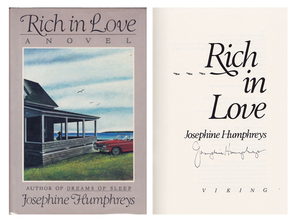 Rich in Love by Humphreys, Josephine.