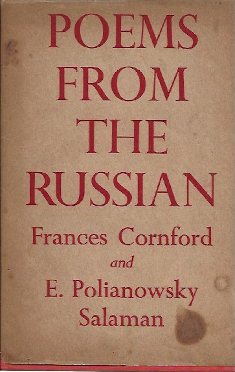 Poems from the Russian by Cornford, Frances and Esther Polianowsky Salaman choose and translate